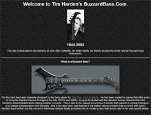 Tablet Screenshot of buzzardbass.com